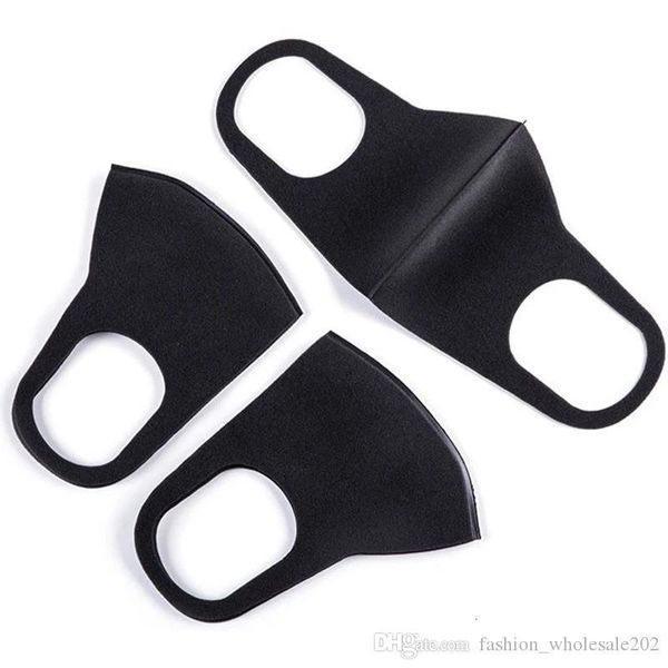 

pack cotton face for women/men single masks anti dust cycling wearing black fashion mouth