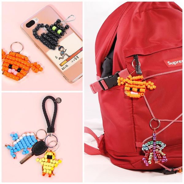 

акриловые бусины круглые пластиковые бусины набор с коробкой для хранения детский день рождения подарки для домашних животных для выпучения