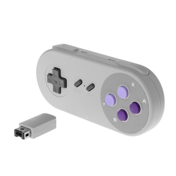 

zl 2.4g wireless mini controller portable remote control gamepad console joystick accessory for system snes