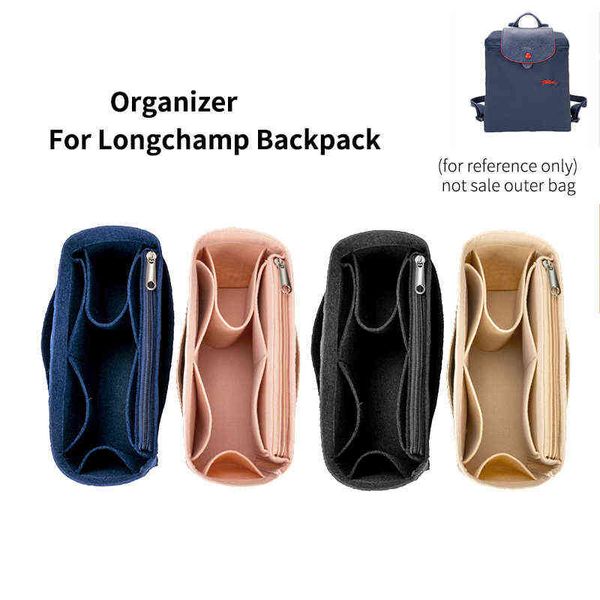 

nxy cosmetic bag for backpack felt purse insert organizer women and men travel rucksack shapers tote bags storage divider 0125