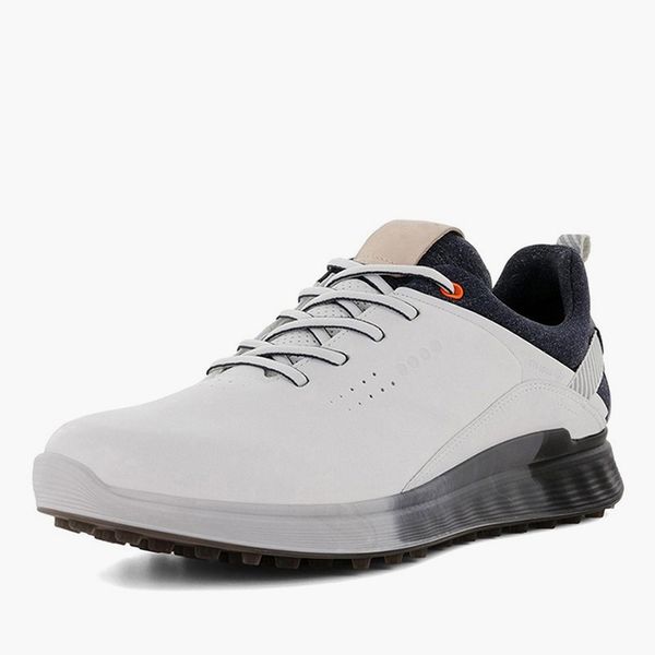

genuine sport training shoes for men mark golf leather trainers, Black;brown