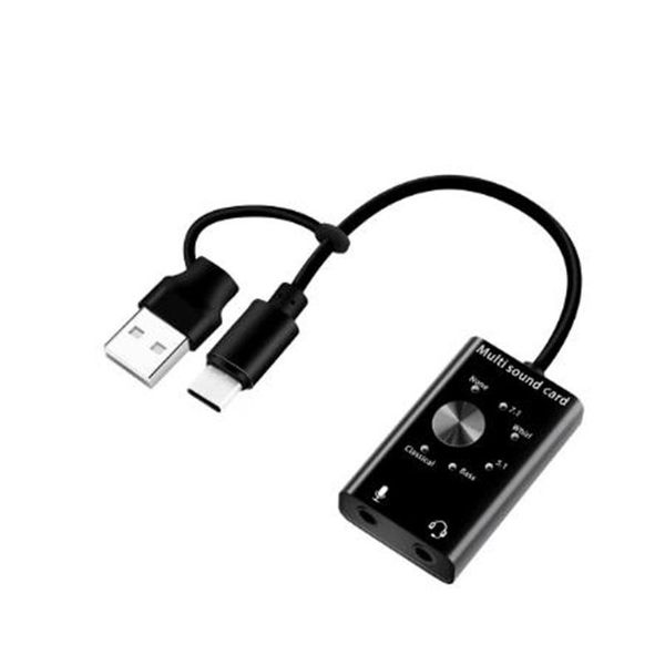 

sound cards headset 7.1 external card for lapusb audio 3d microphone