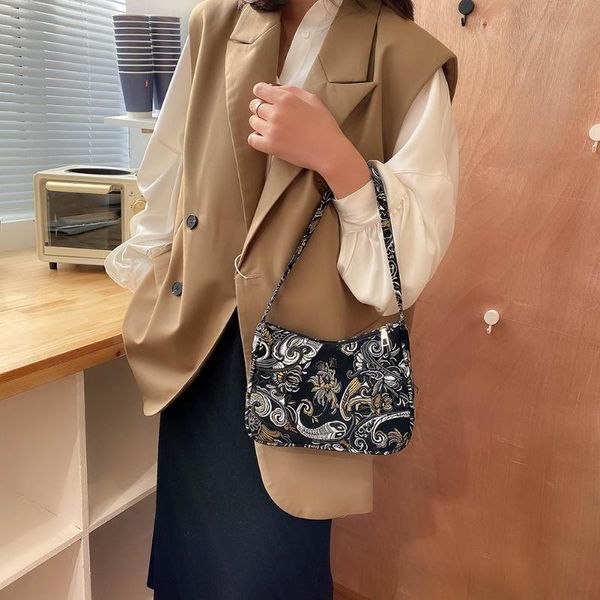 

cross body small canvas crossbody bags soft underarm shoulder fluffy lady handbags female simple totes for women 2021 trend