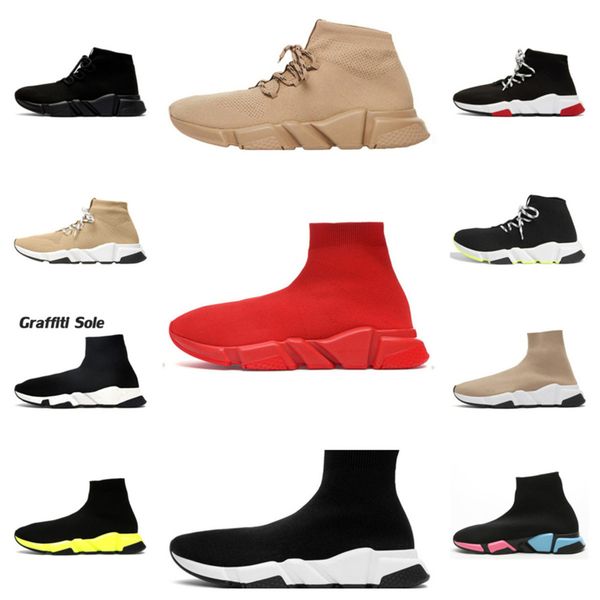 

sock shoes casual shoe speed trainer sneakers speed trainer sock race black shoes men and women shoe l161