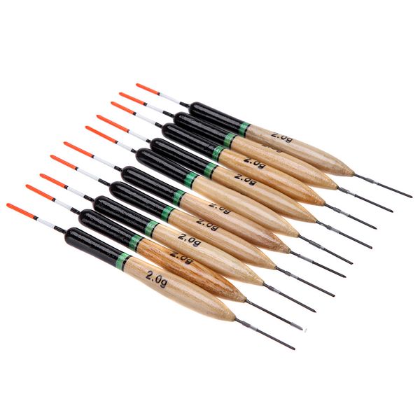 

50pcs 2g fish floats set paulownia wood fishing floats fishing tackle tools