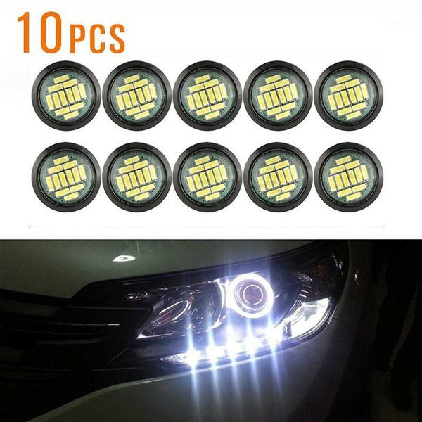 

10pcs white led eagle eye light 12v 15w daytime running drl backup car rock lamp1