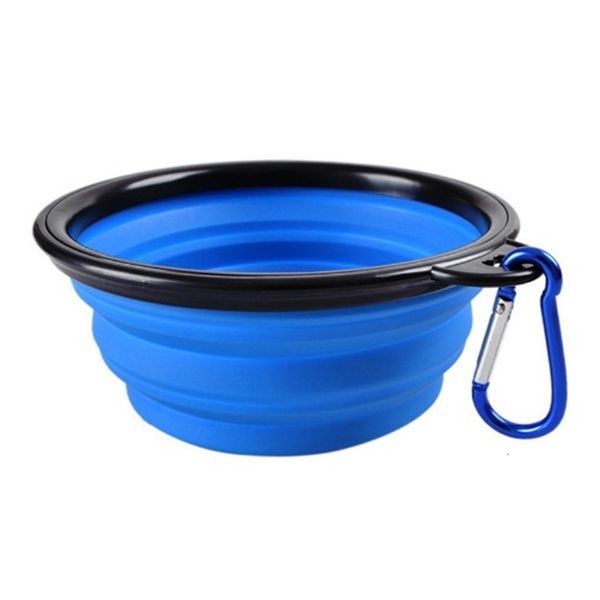 

silicone feeding for dog bowl folding collapsible water dish cat portable feeder puppy pet travel bowls