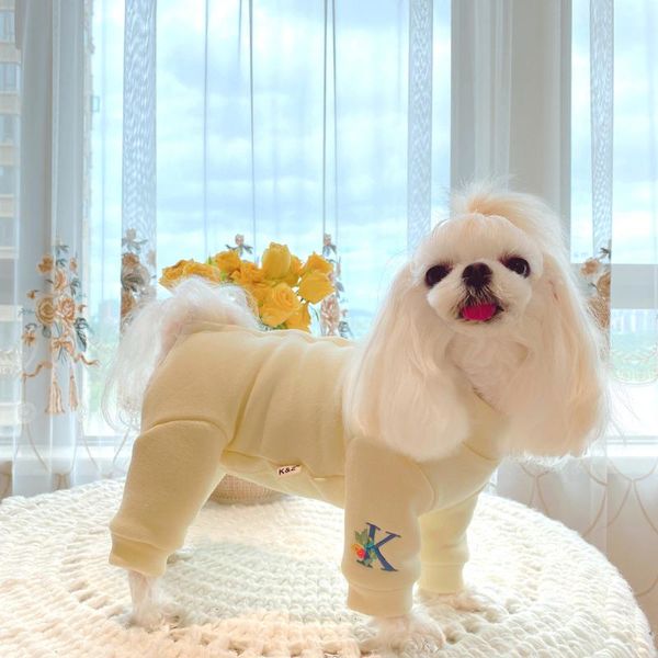 

girl dog clothes winter pet clothing pajamas overalls sleepwear chihuahua yorkshire pomeranian poodle bichon schnauzer costume