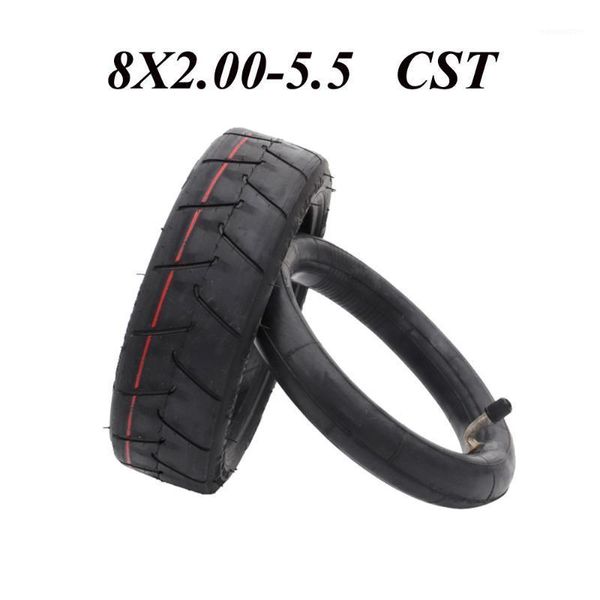 

8x2.00-5.5 inner and outer tire 8 inch cst tyre 8*2.00-5 inflation tire for electric scooter folding bicycle1