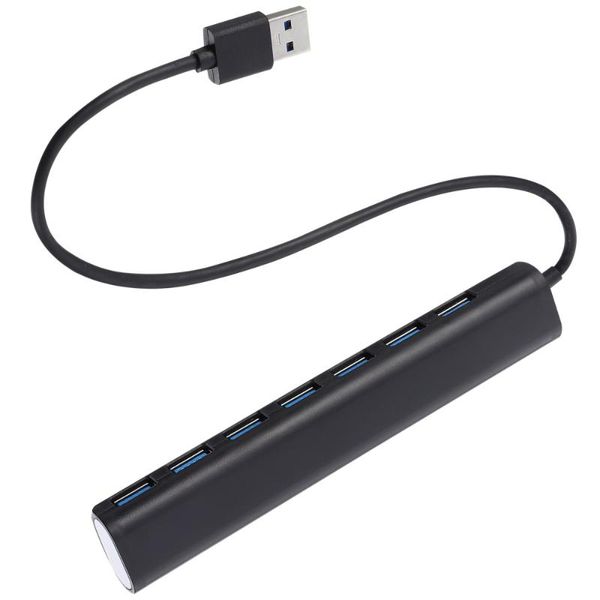

hubs 1 set multifunction hub 7-in-1 adapter dongle portable type-c splitter usb