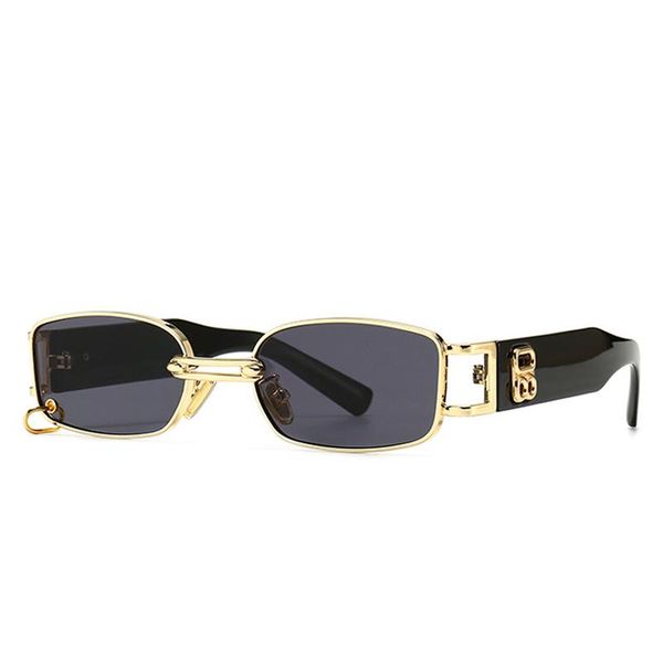 

sunglasses vintage men 2021 luxury women oval punk glasses fashion eyewear uv400, White;black