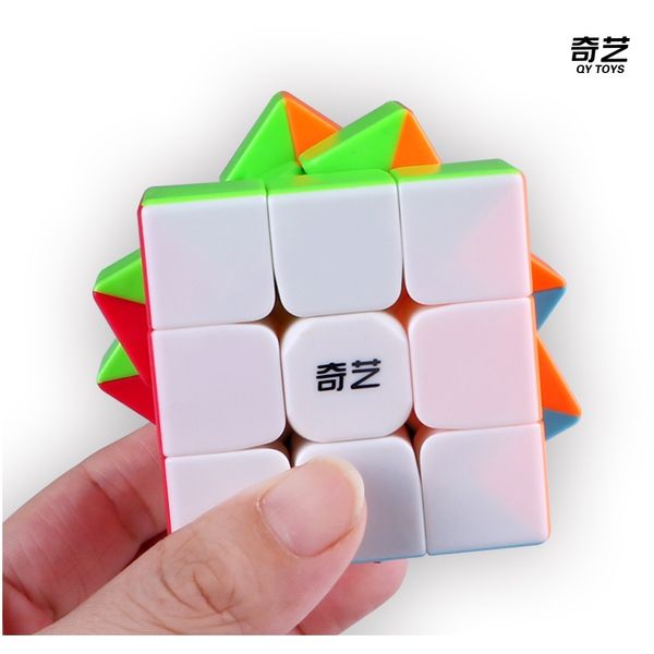 

qiyi warrior s 3x3x3 magic speed ​​cube professional stickerless qiyuan s 4x4x4 puzzle cube qizheng s 5x5x5 кубики игрушки подарок jllffr, Black;red