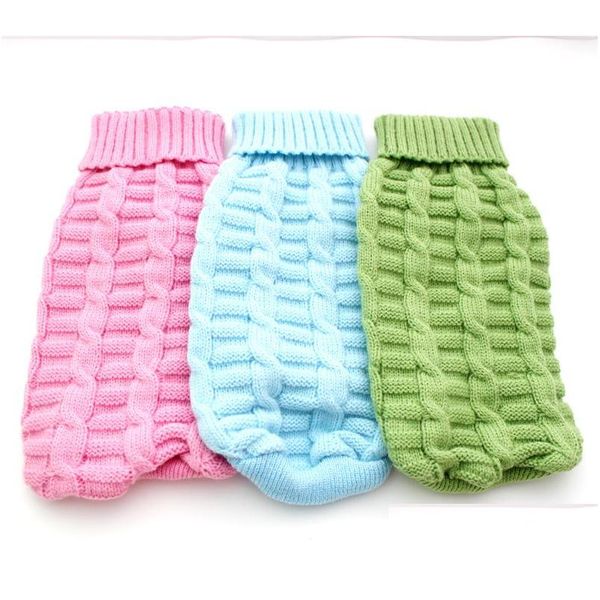 

pet dog sweater jumpsuit hoodie knited twist design cat puppy coat jacket winter warm clothes apparel fgprv