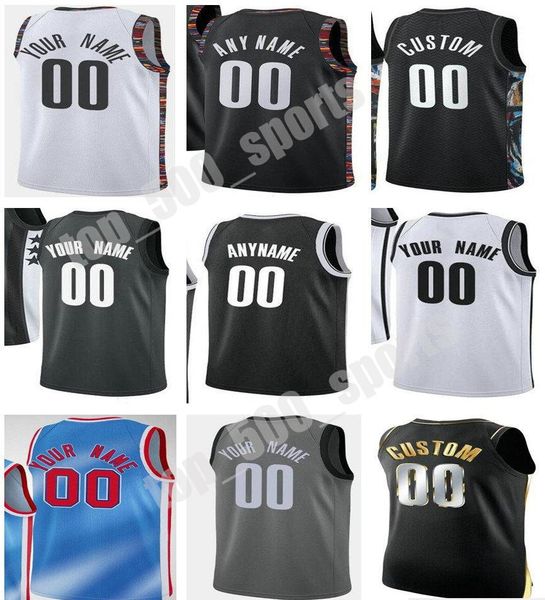 

2021 printed spencer 26 dinwiddie joe 12 harris caris 22 levert jarrett 31 allen landry 13 shamet jeff 8 green tyler 10 johnson jerseys, Black;red