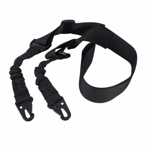 

outdoor tactical 2 two point sling dual bungee strap snap hook adjustable