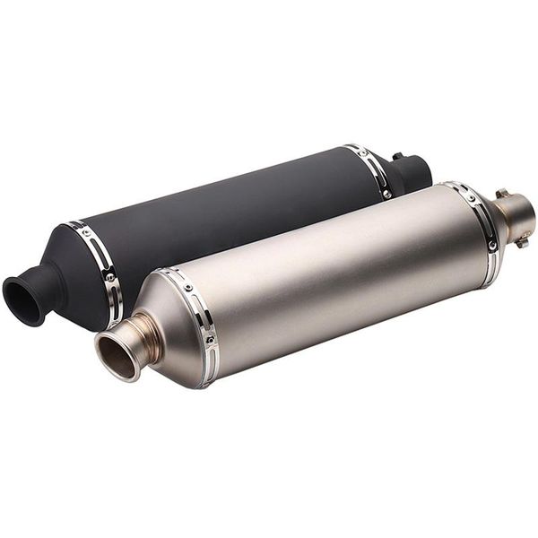 

length 560mm inlet 51mm motorcycle exhaust muffler end pipe tailpipe motorbike pitbike scooters escape moto db killer universal