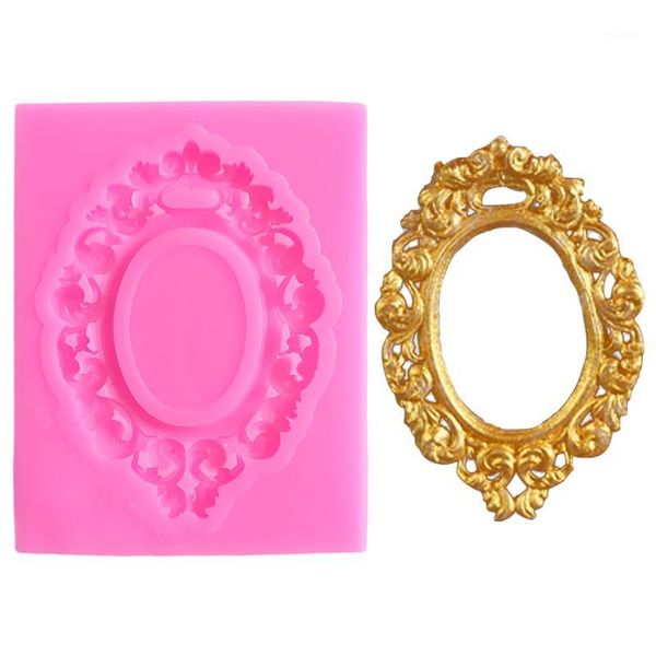 

cube picture frame silicone cupcake moldes de silicone jelly pudding stencils for cakes cake mold lace fondant mold diy1