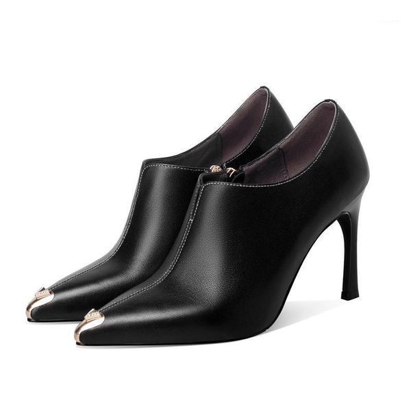 

and winter 2020: pointed thin heels, high heels, bare boots, metal rhinestones, comfortable nest shoes, single shoes1, Black