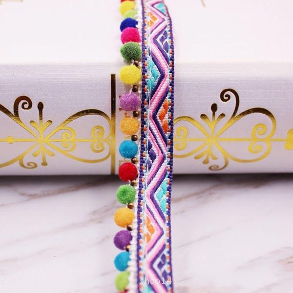 

pom pom trim lace fabric sewing accessories pompons trim tassel ball fringes ribbon sewing lace for diy material craft apparel h jllypd