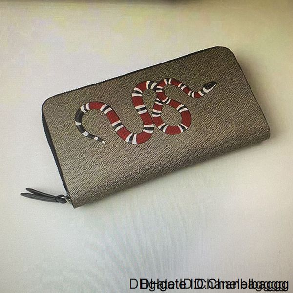

451273 animal print long wallet fashion women coin purse real leather man wallets main credit card holder clutches, Red;black