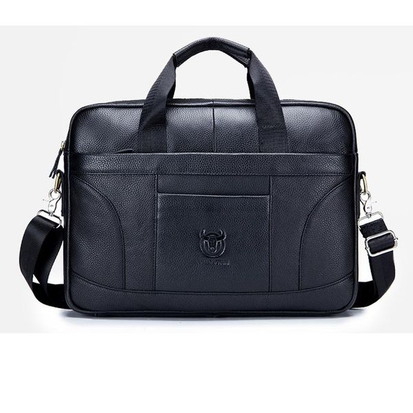 

briefcases first layer cowhide men portable briefcase large capacity business casual handnbag retro leather tote bag shoulder diagonal