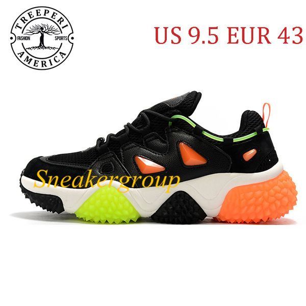 

2021 treeperi durian chunky v2 soft sole running shoes black volt orange us 9.5 eur 43 for men trainers