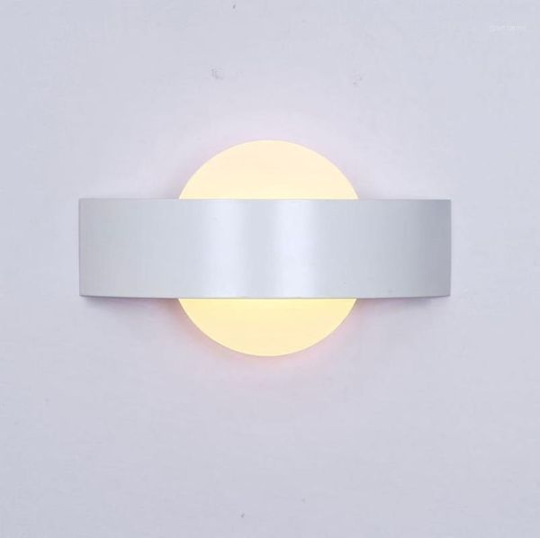 

wall lamp led lamps ac85-265v modern simple bedroom lights indoor dining-room corridor lighting aluminum material lamps1