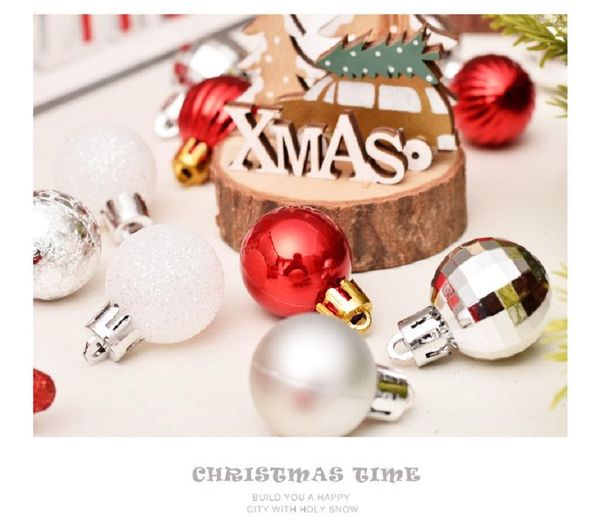 

christmas decorations decoration 3cm set of 30 ball tree star gift box pendant
