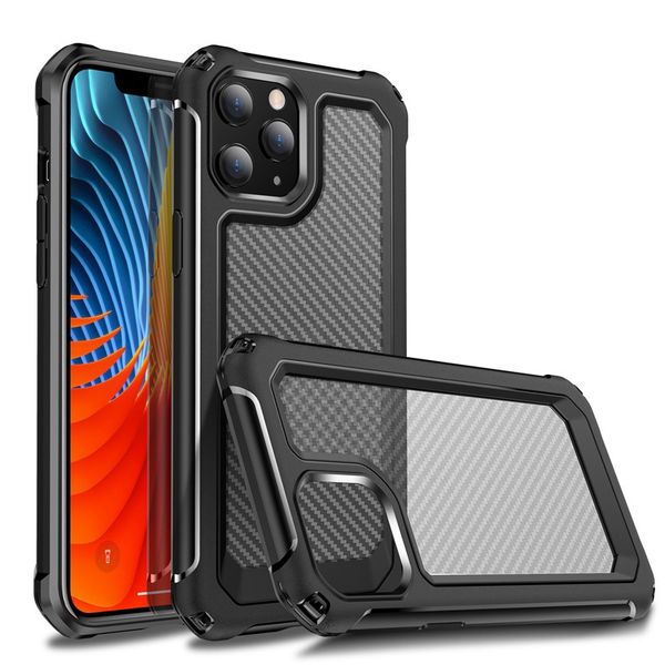 

гуанчжоу юриопин черный телефон чехол для iphone 12 pro max tpu пк степень защитный чехол для телефона