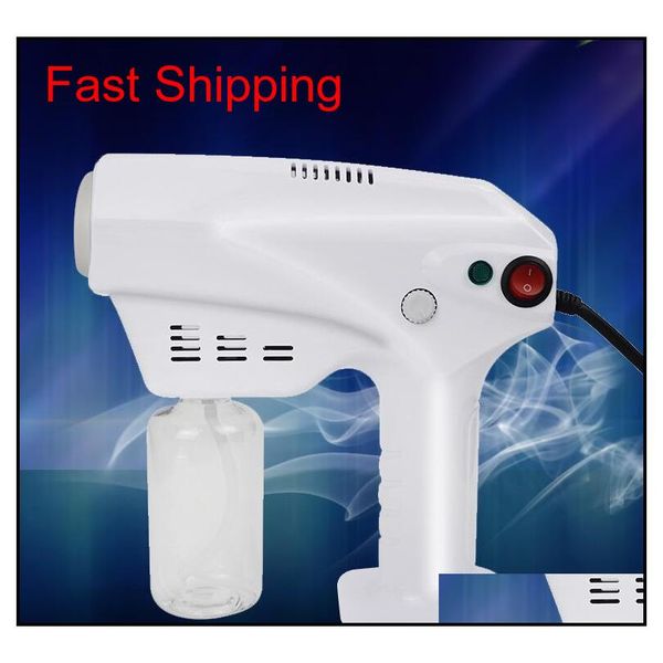 

handheld blue light nano steam gun atomization disinfection fog machine hair spray machine household cleaning to qyluez homes2011