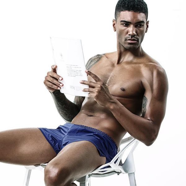 

men's boxers briefs cotton mens underwear trunks woven homme arrow panties boxer with elastic waistband shorts loose men1, Black;white