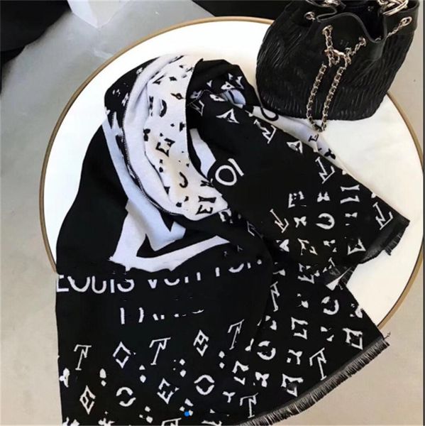 

fashion winter cashmere scarf high-end soft thick cashmere scarf fashion men's and women's scarves180*70cm, Blue;gray