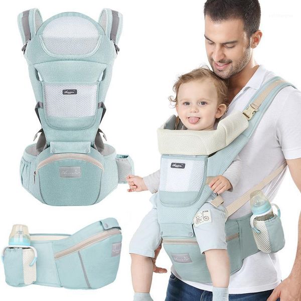 

carriers, slings & backpacks 0-48 month ergonomic baby carrier infant hipseat 3 in 1 front facing kangaroo wrap sling1