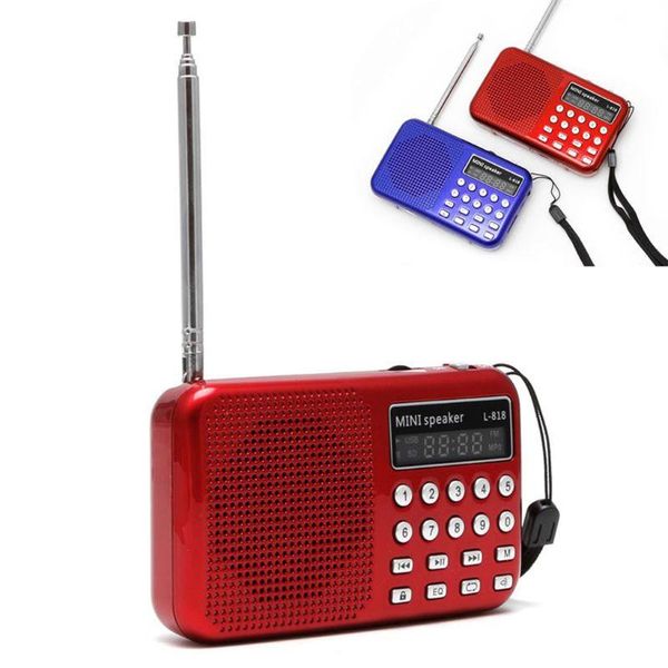 

mini lcd digital fm radio usb tf card speaker mp3 music player