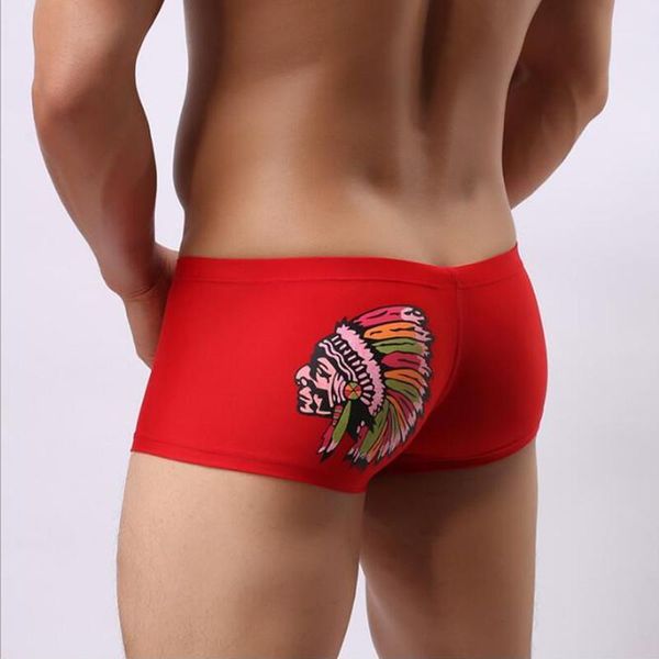 

new mens quick dry trunks low waist breathable mens wear casuals men's boxer shorts1, White;black