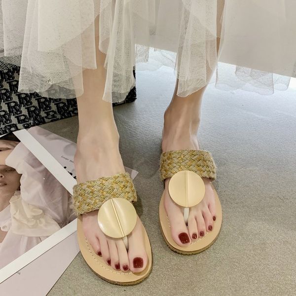 

summer woman slippers women comfortable flats casual shoes female fashion open toe slides women's footwear plus size 35-42 x1020, Black