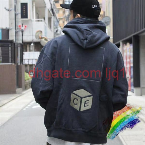 

450g thick cotton hoodie women men 1 sweatshirt mens cotton hoodie pullover, Black