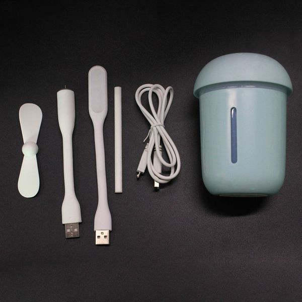 

usb mini humidifier vehicle air purifier mushroom lamp household popular humidifiers new arrives creative with different color 23kz j1