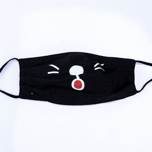 

factory anime washable cotton face party adults black cloth 4-layer anti pm2.5 pollution windproof mouth cover mask p84of