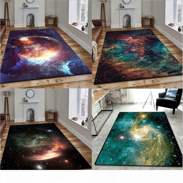 

ковры для гостиной европейское звездное небо узор утолщенные ковроль спальня коврик гостиная столовая аксессуары 100% полиэстер