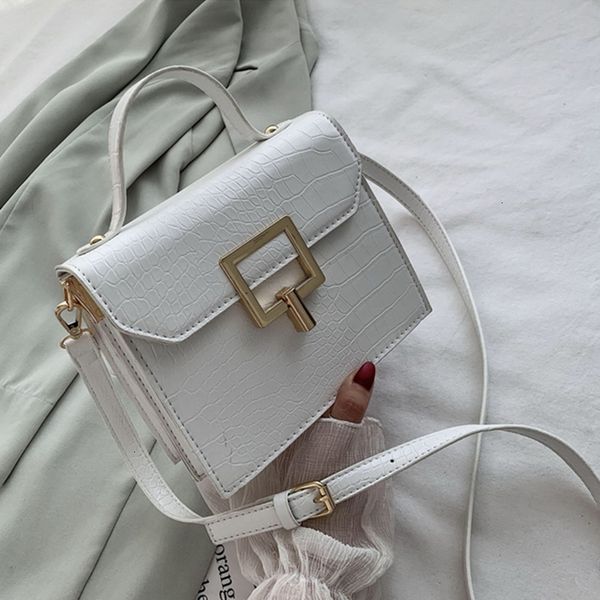 

2020 новые белые сумки и кошельки для женщин тренд кожаные урожай сумка двойная сумка леди сумка black crossbody сумки бесплатная доставка