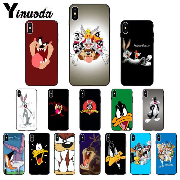 

seyinuoda mobile tpu soft cover, with looney tun pattern, suitable for vip 5, 5sx, 6, 7, 7plus, 8, 8plus, x, xs, max, xr, 11pro, 11,vgt