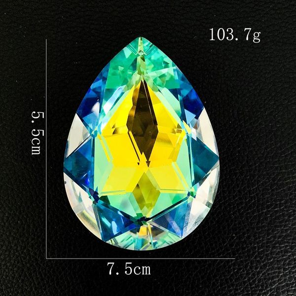 

ab color chandelier crystal lighting drops pendants prisms glass hanging crystals prisms parts suncatcher home wedding car decor h wmtasb