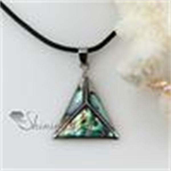 

triangle paua necklace hawaii shell jewelry mop70071 china fashion jewellery