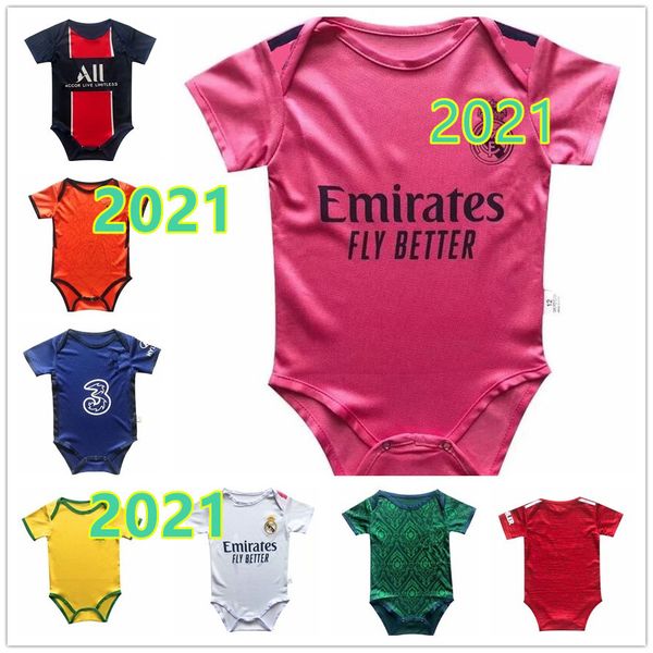 

the latest baby jersey 2020 real madrid 2 star mbappe baby football jersey 2020-2021 6-18 months soccer shirt, Black