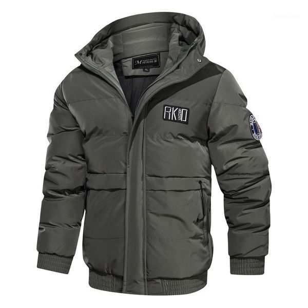 

2019 winter thick warm mens casual hooded parkas men fashion patchwork slim fit zipper jacket hooded collar coats clothing,75791, Black