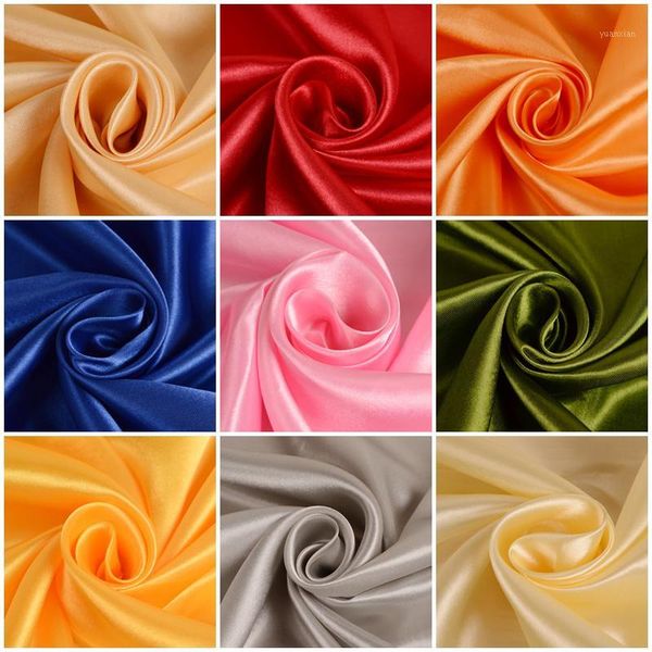 

satin fabric silk cloth 150*100cm handmade diy for box lining home dress curtain wedding party decoration sewing background1, Black;white