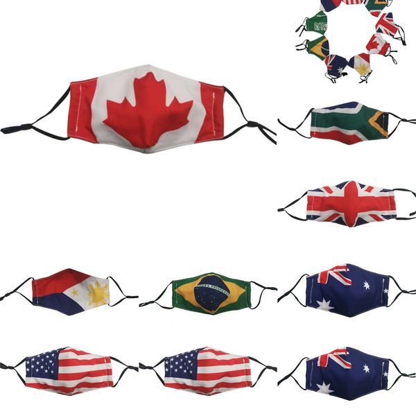 

factory 2020 new arrival adults face masks national maryland state flag print cotton reusable and washable mouth p0t4q
