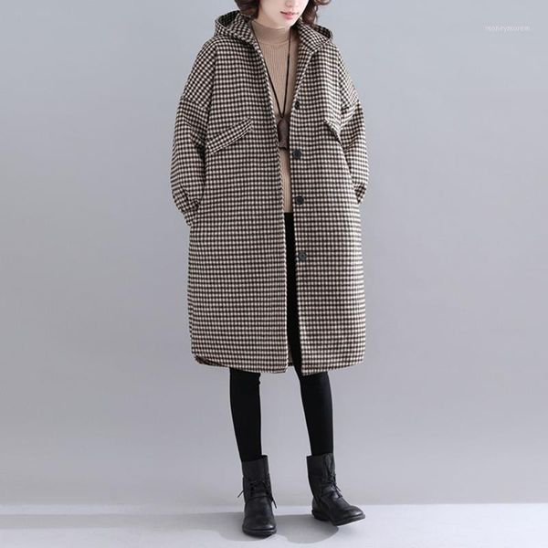 

women's trench coats fashion autumn winter warm jackets women long windbreaker parka plus size lapel casual cotton women's outwear, Tan;black