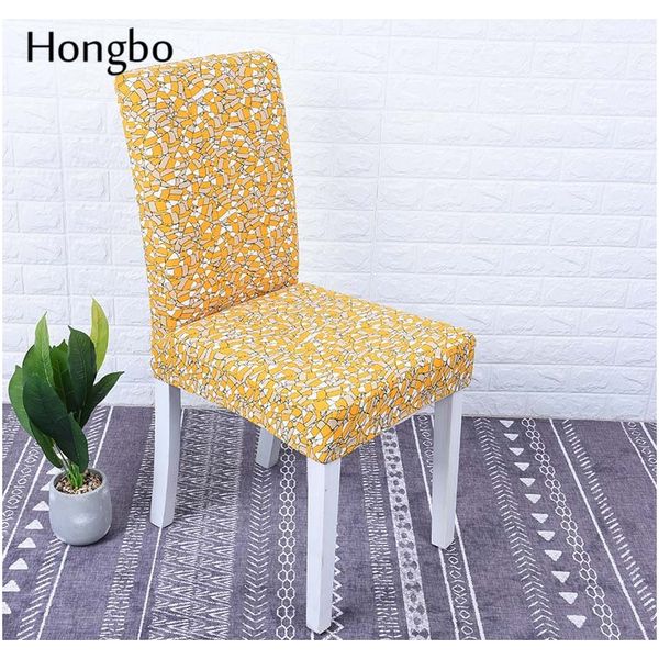 

hongbo universal modern chair covers vintage totem elastic spandex polyester chair seat cover stretch protector seat case f wmtqgd